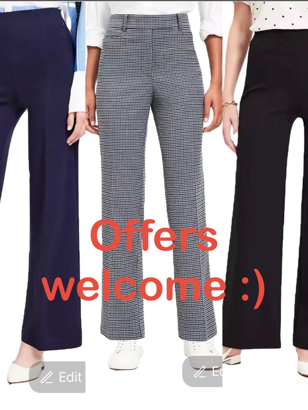 3 LOFT Women’s Dress Pants - Size 8/Medium